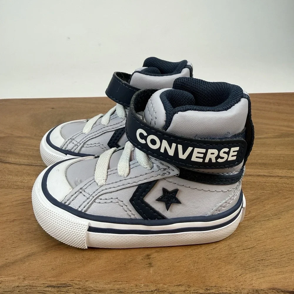 New Infant‎ Converse Pro Blaze Strap High Tops Shoes Sandals Size 2 C
